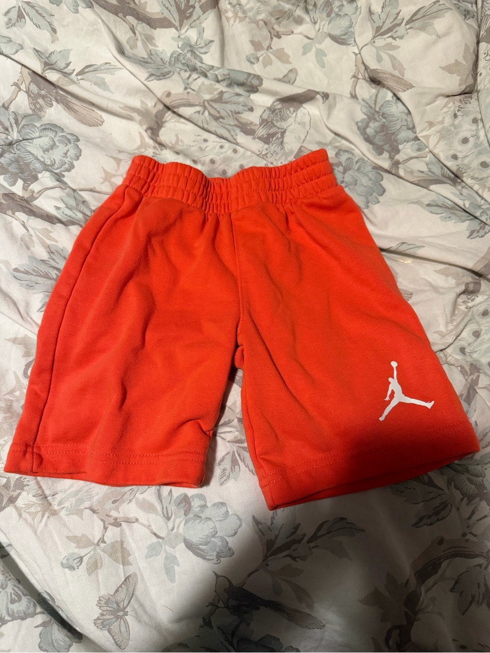 Jordan Kids Orange Athletic Shorts with White Jumpman *READ DESCRIPTION*